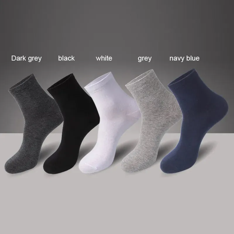 10 Pairs/Lot High Quality Men&#39;S Cotton Socks Black Business Socks Breathable 2021 New Autumn Win