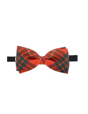 100% Wool Tartan Bow Tie - Cameron Modern