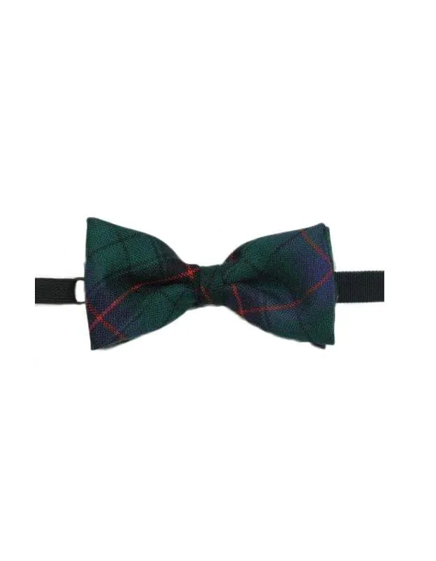 100% Wool Tartan Bow Tie - Davidson Modern