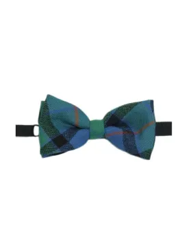 100% Wool Tartan Bow Tie - Flower of Scotland