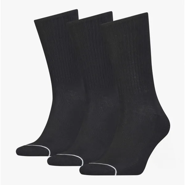 3 Pack Athleisure Mens Socks Black