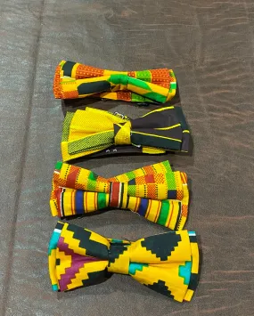 African Print Bow Ties