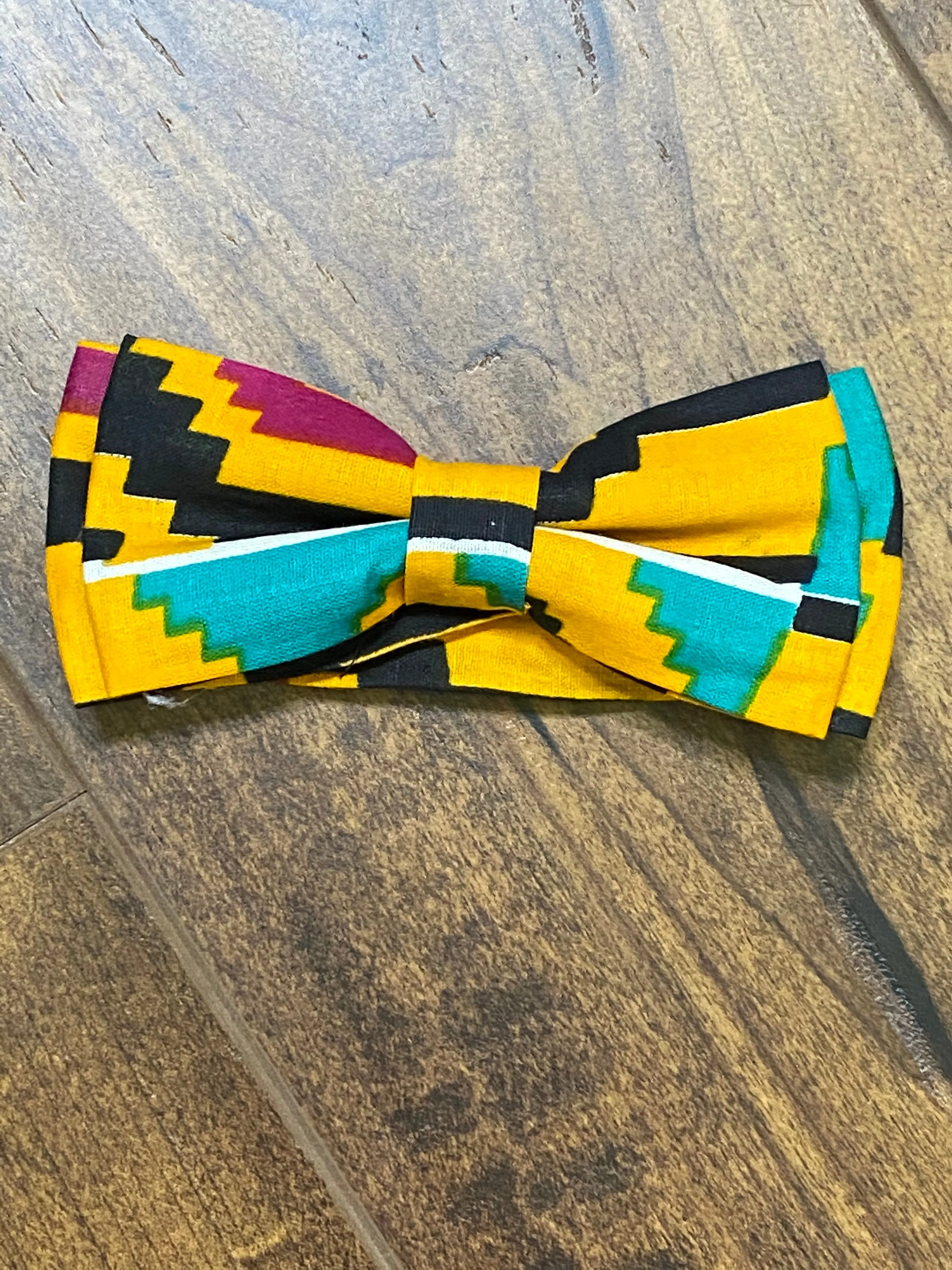 African Print Bow Ties