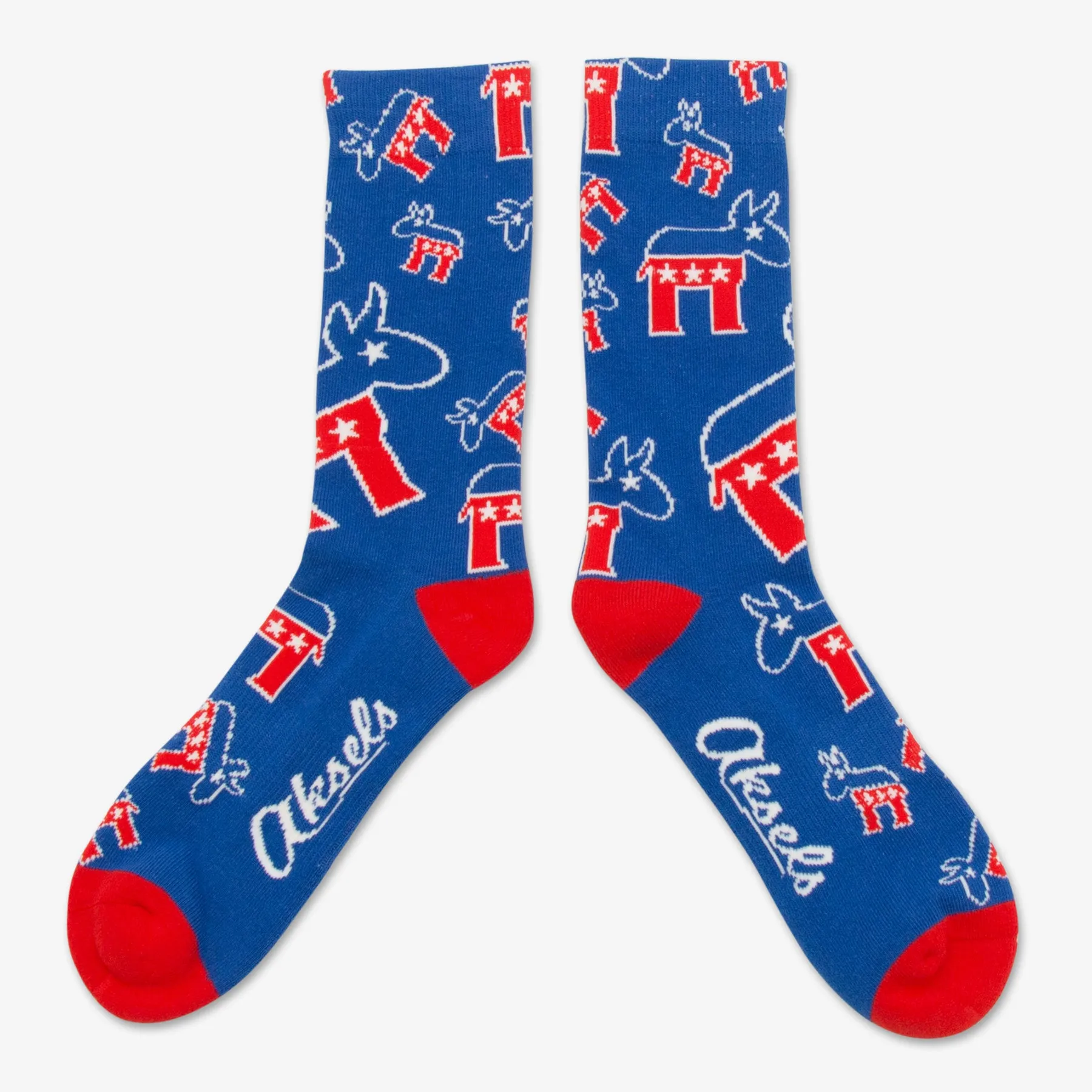 All Over Democrat Socks