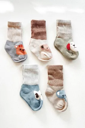 ANIMAL SOCKS / SET OF 5