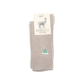 Australian Alpaca Wool Unisex Socks (Small) - Men's, Women's Super Warm Socks