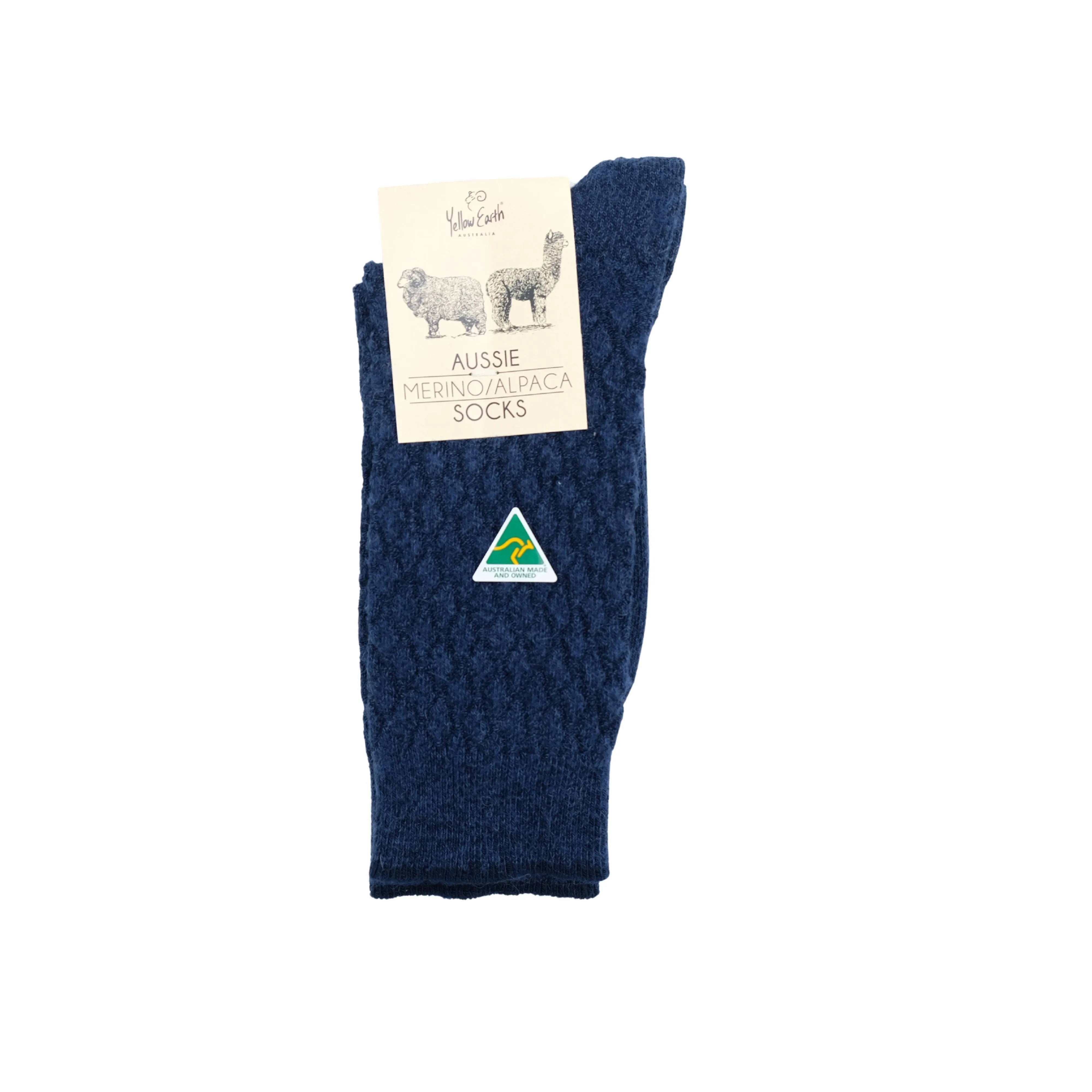 Australian Merino & Alpaca Wool Blend Socks (Small) - Men's, Women's Super Warm Socks