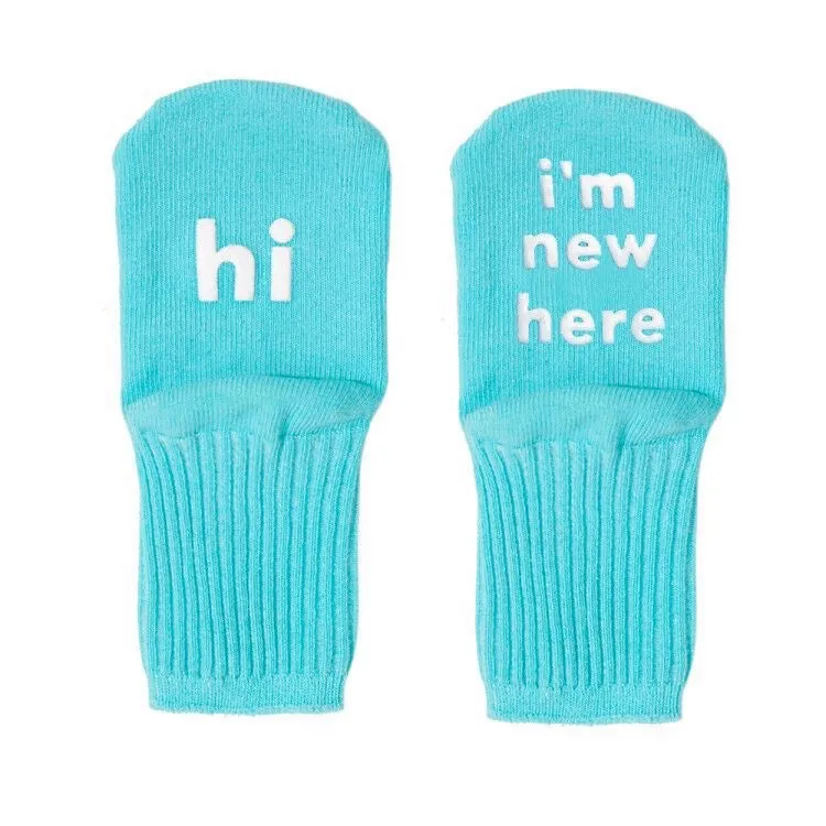 Baby Anti-Slip Funny Quote Socks