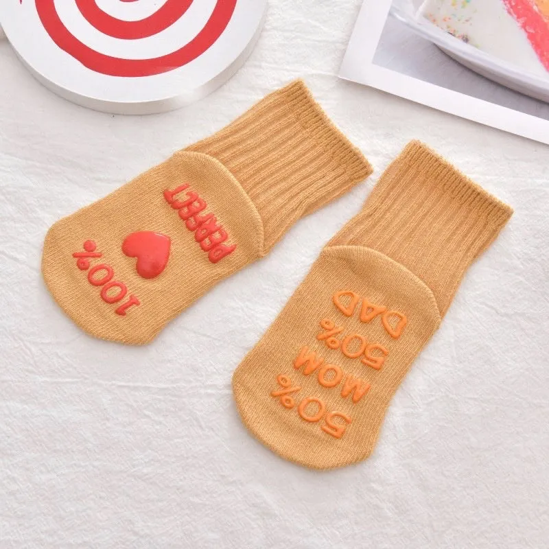 Baby Anti-Slip Funny Quote Socks