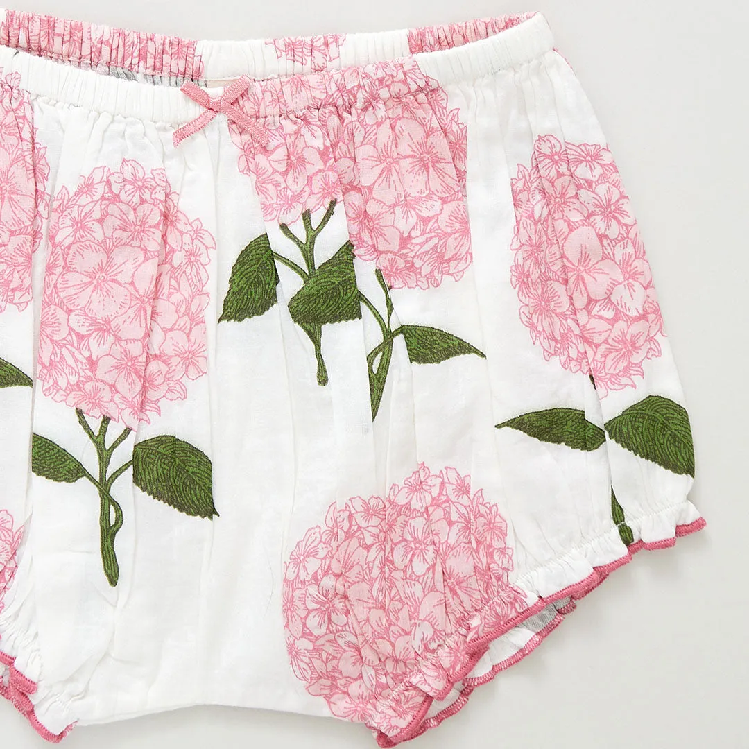 Baby Girls Jaipur Set - Pink Hydrangeas