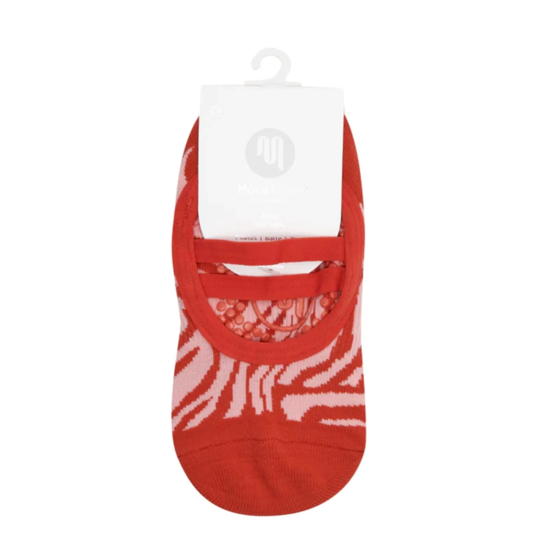 Ballet Grip Socks - Zebra (Barre / Pilates)