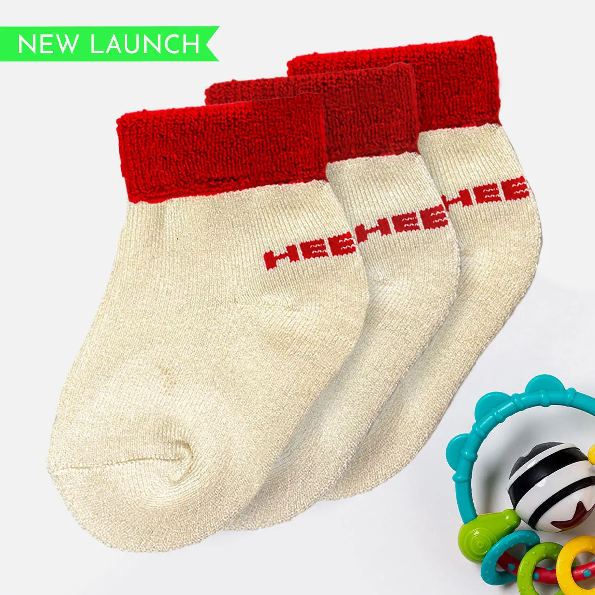 Bamboo Baby Socks - 3 Pairs