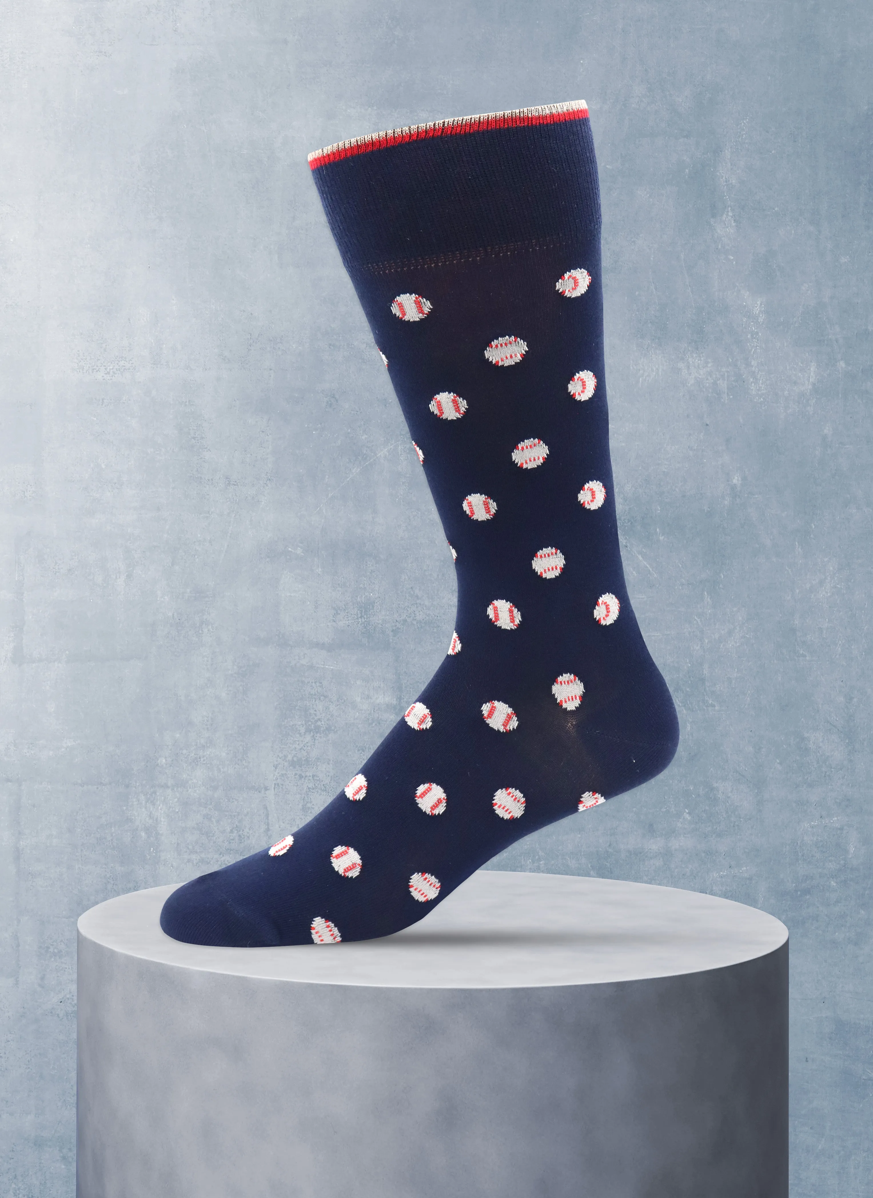 Baseball Sport Sock in Navy