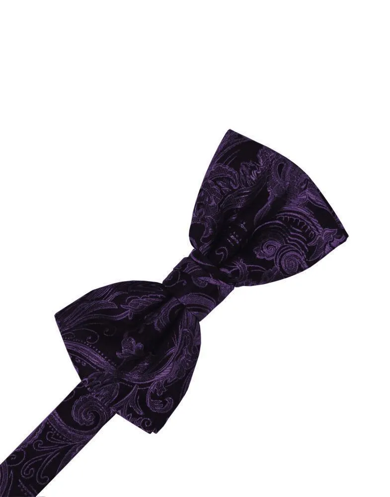 Berry Tapestry Bow Tie