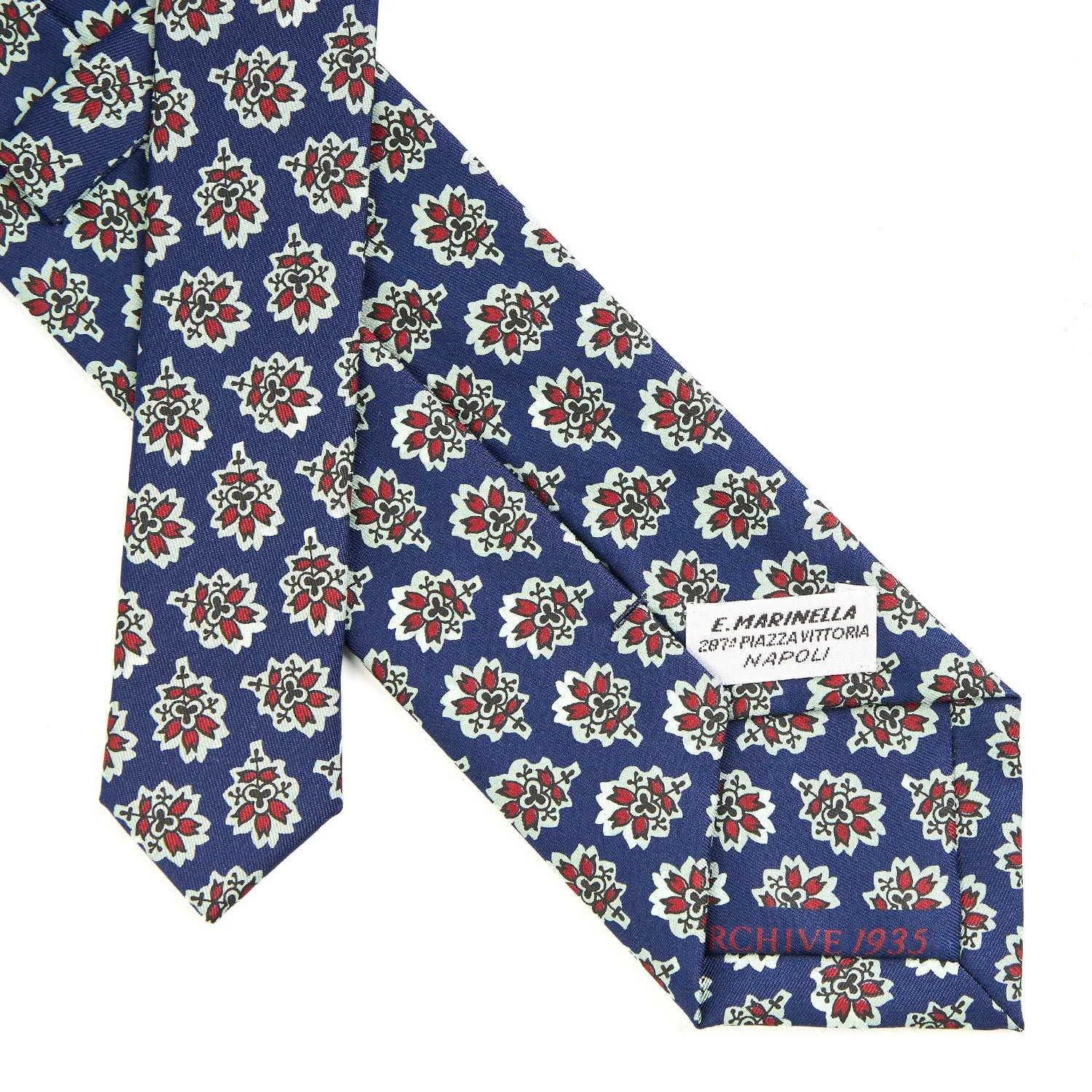 BLUE SILK TIE