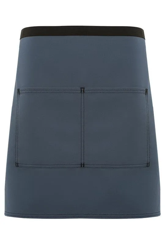 Blue Slate City Market Vintage Half Bistro Apron