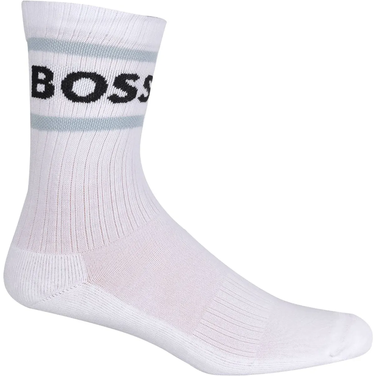 Boss 3 Pair Shoe Sock In White For Men