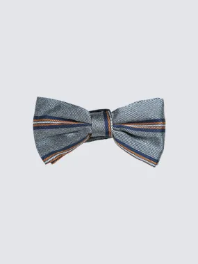 Bow Tie Striped (Gray)