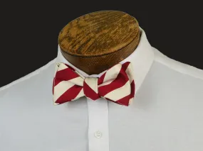 Boy's Bow Tie 20900 Red/White Stripe