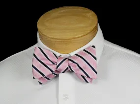 Boy's Bow Tie 22532 Pink/Navy Stripe