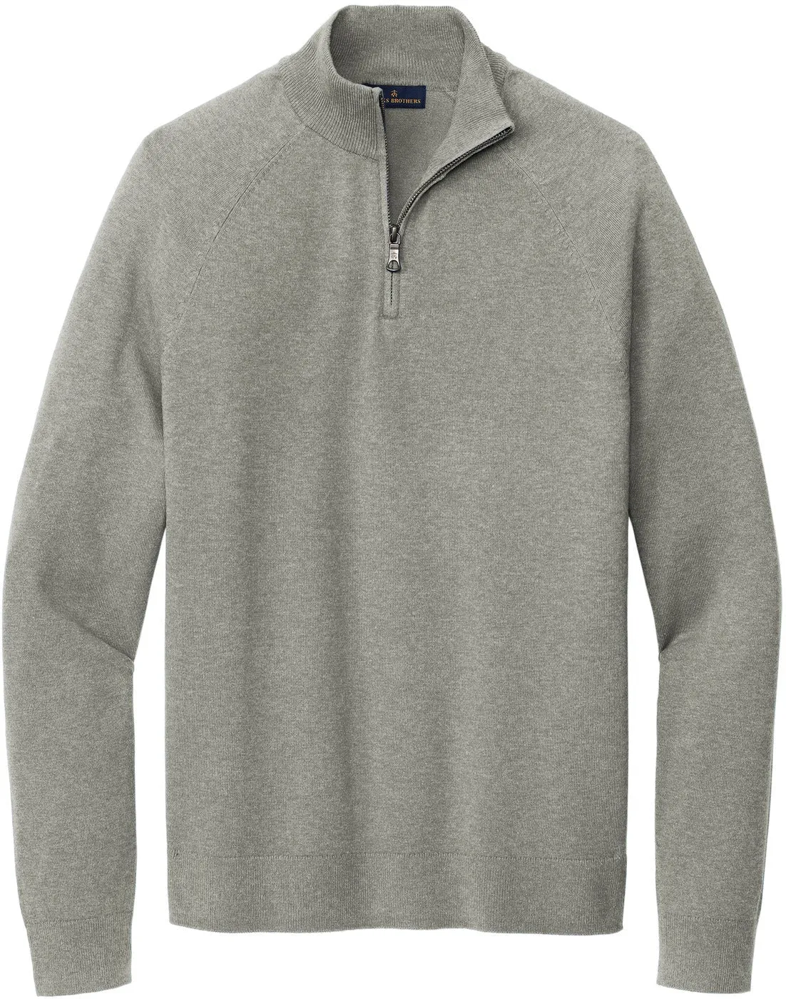 Brooks Brothers Cotton Stretch 1/4-Zip Sweater