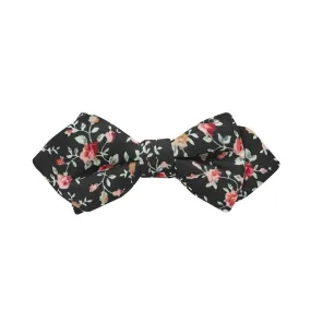 Buckle Plaid Bow Tie-Flora