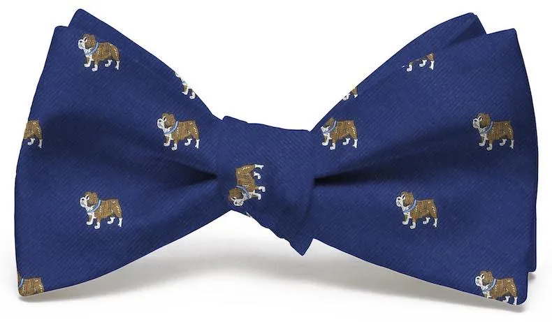 Bulldog: Bow Tie - Navy