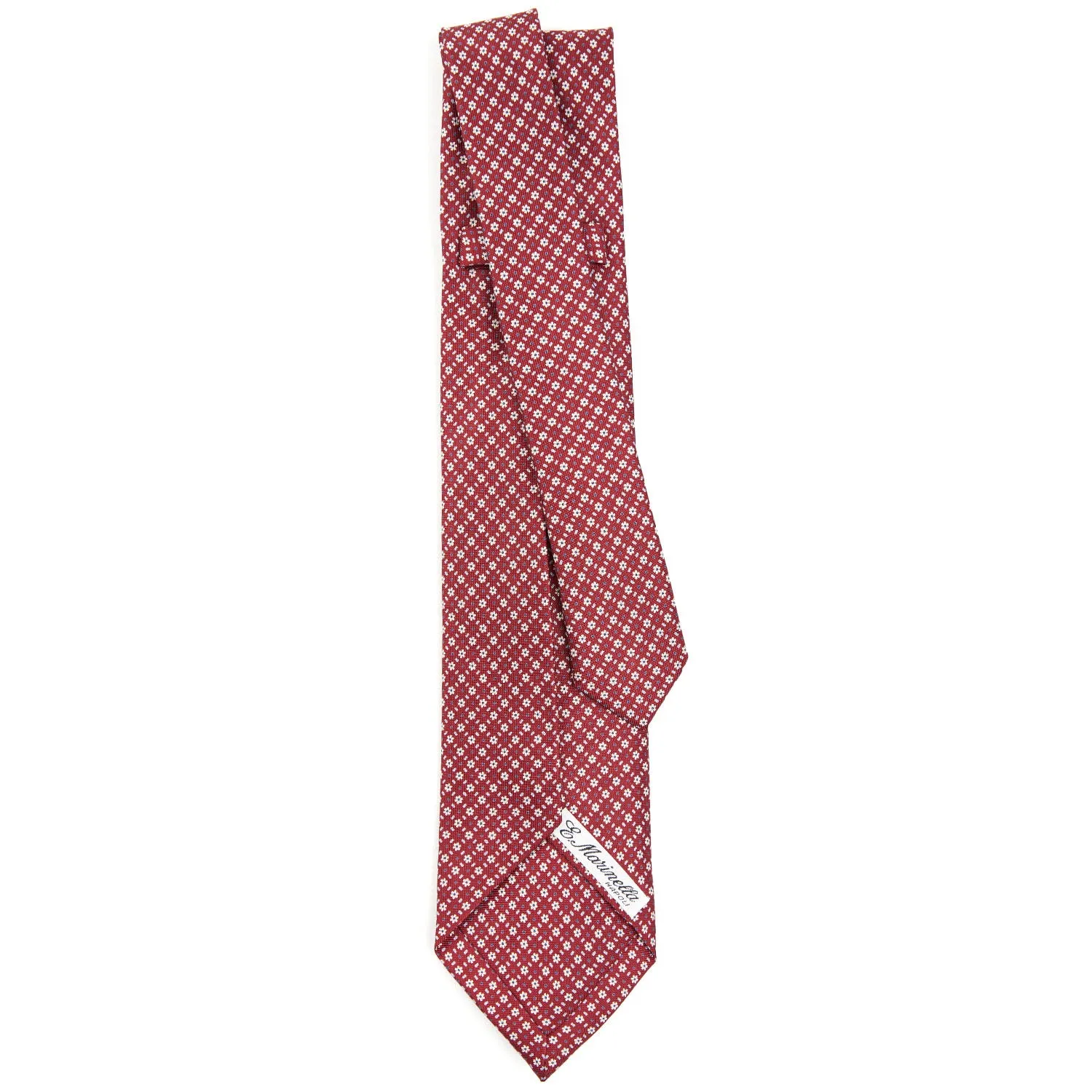 BURGUNDY 5 FOLD SARTORIAL SILK TIE