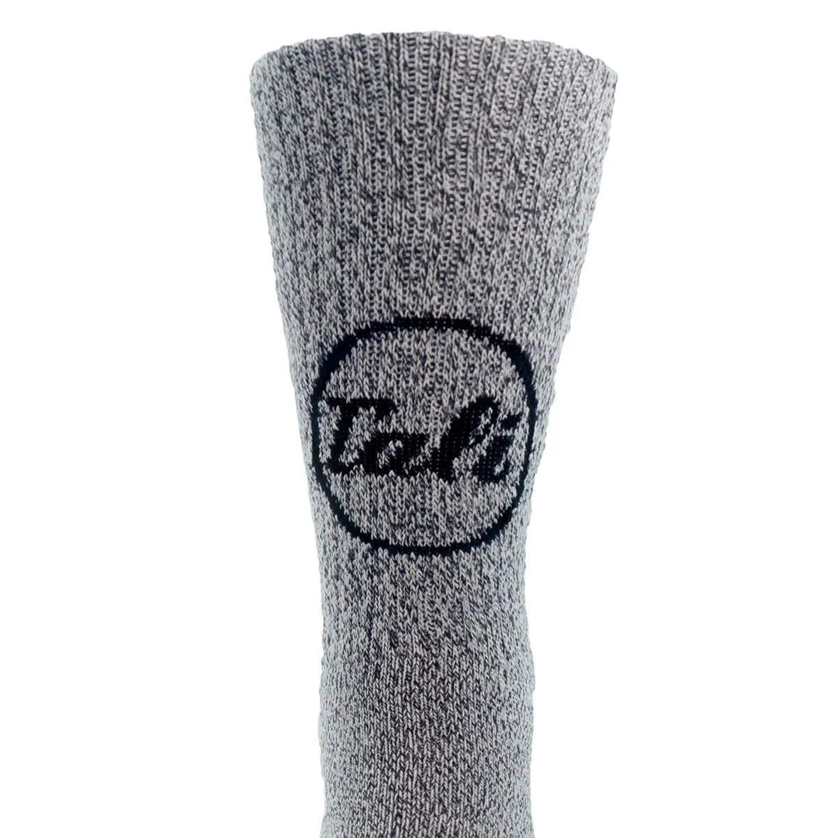 CALI Strong Classic Athletic Crew Socks Grey Heather