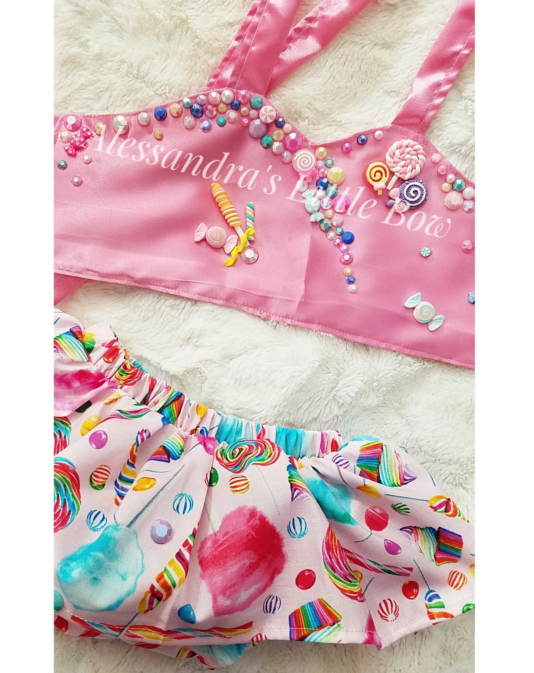 Candy Land Skirted Set