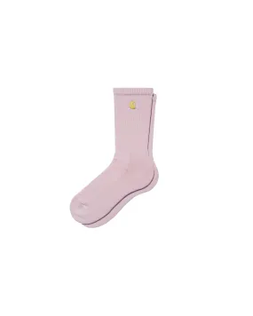 Chase Socks - Glassy Pink / Gold