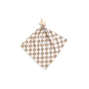 checkerboard / tan / detachable goosie