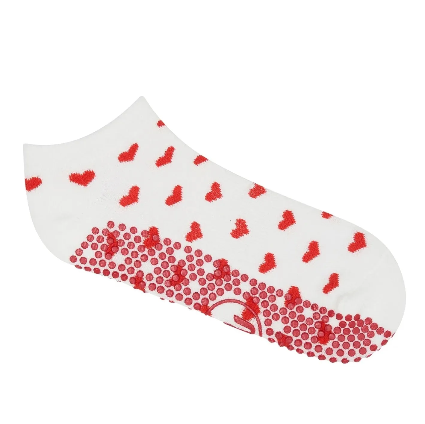 Classic Low Rise Grip Socks - Amour (Barre / Pilates)