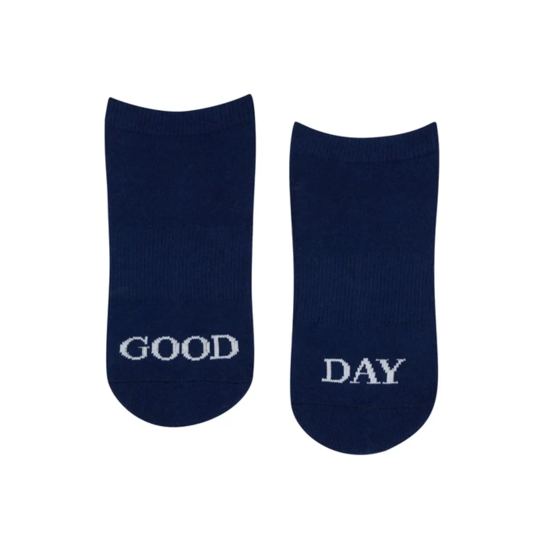 Classic Low Rise Grip Socks - Good Day (Barre / Pilates)