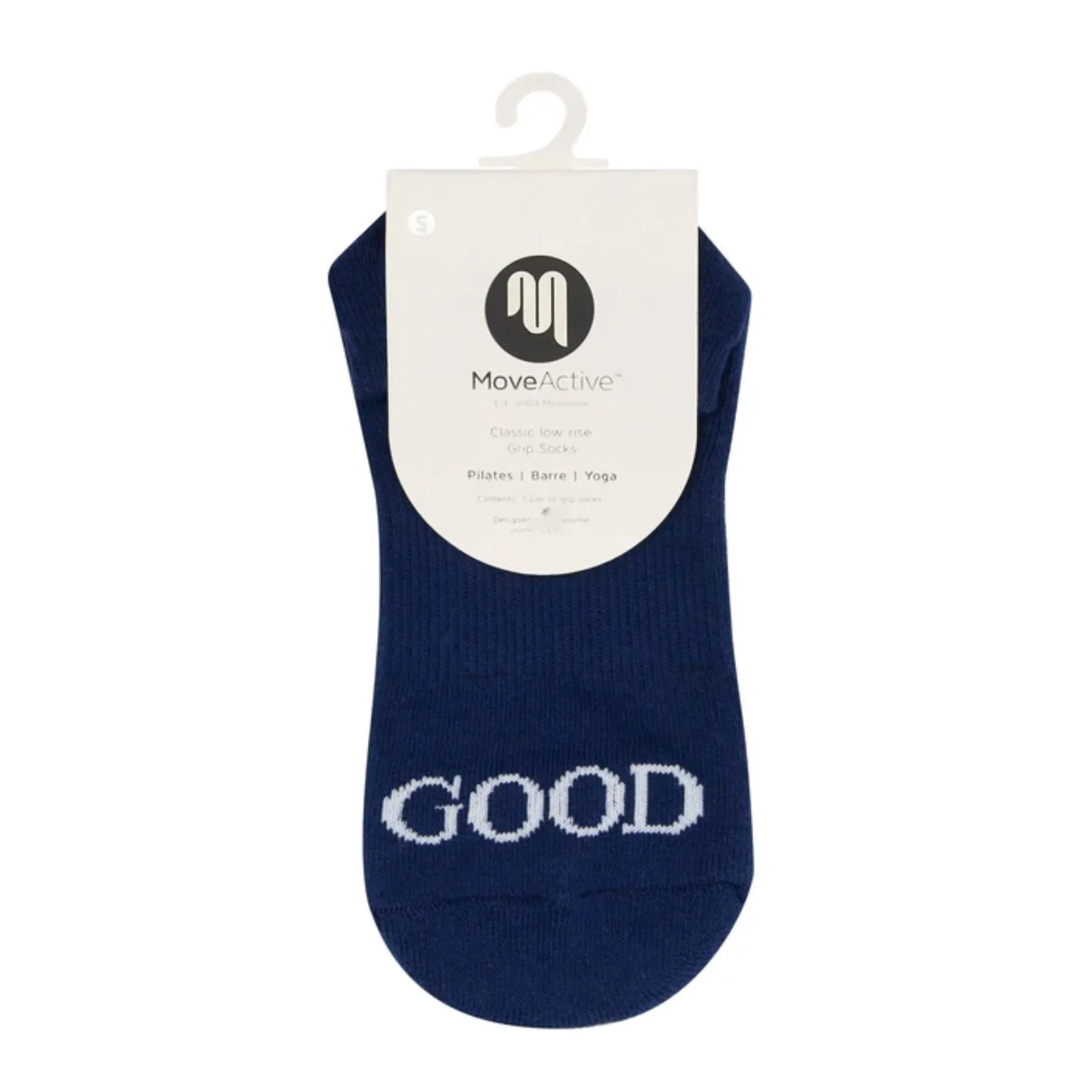 Classic Low Rise Grip Socks - Good Day (Barre / Pilates)