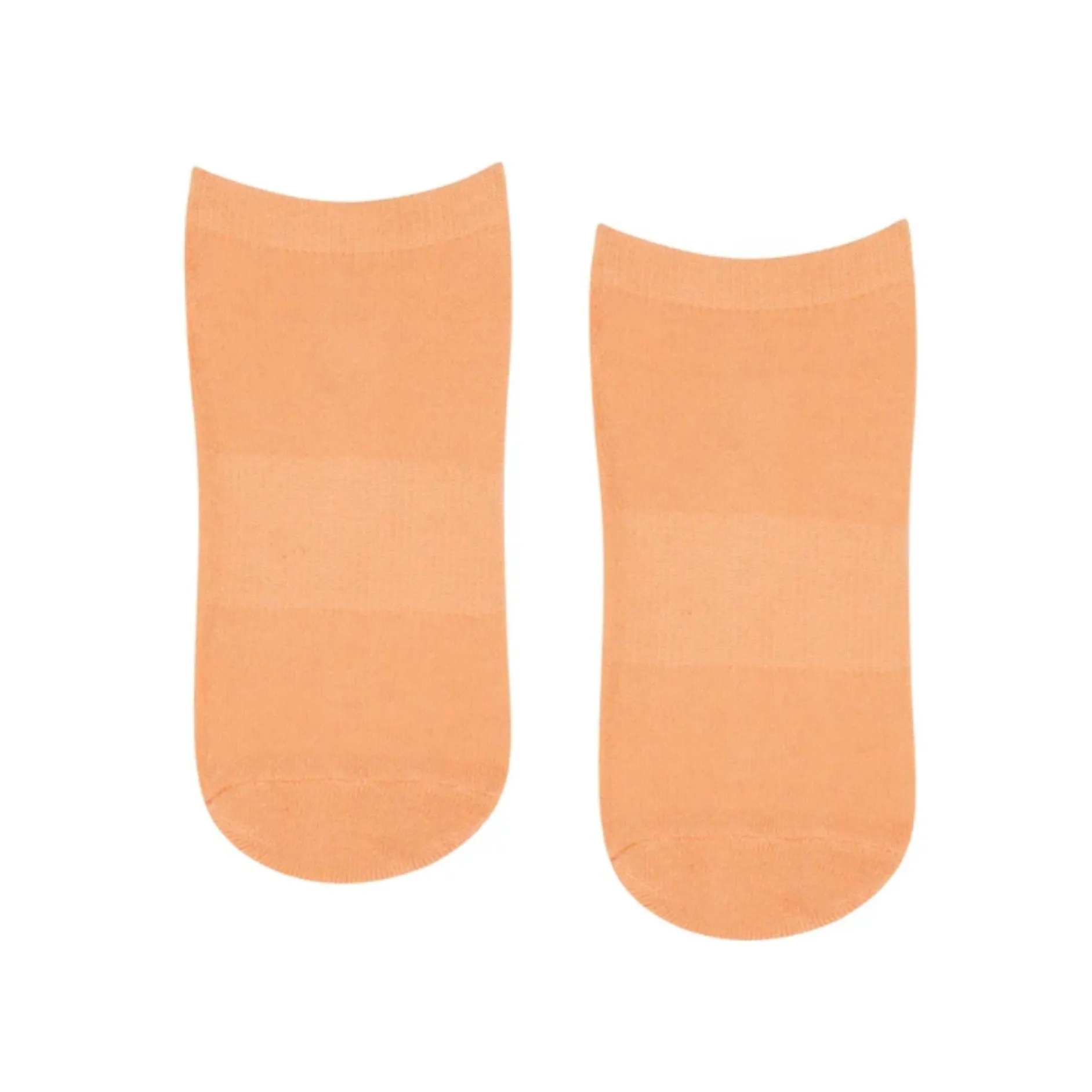 Classic Low Rise Grip Socks - Peach (Barre / Pilates)