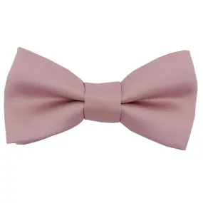 CLEARANCE - Suede Pink Bow Ties