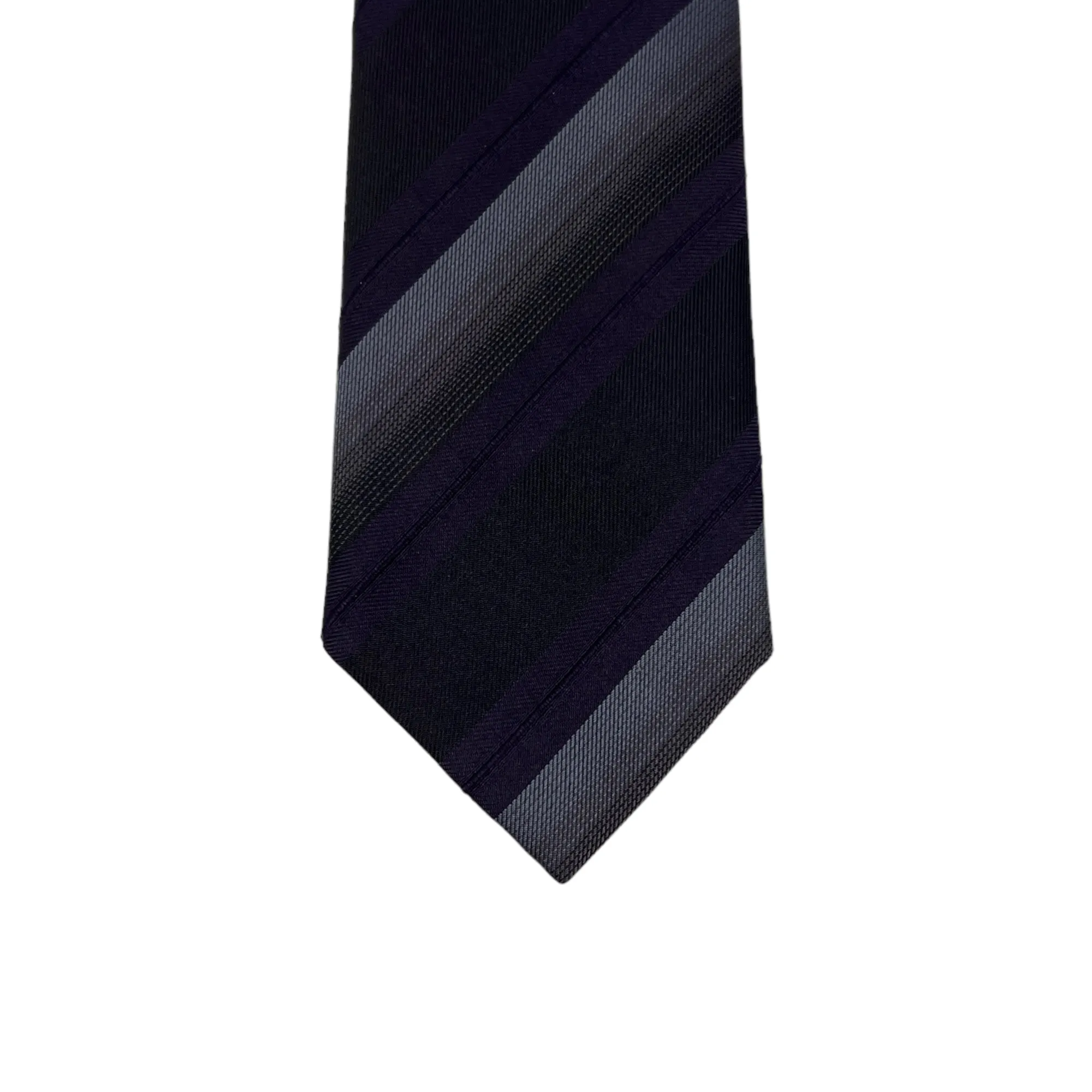 COSTUME NATIONAL Multi-Toned Diagonal Stripe Tie - Multicolor