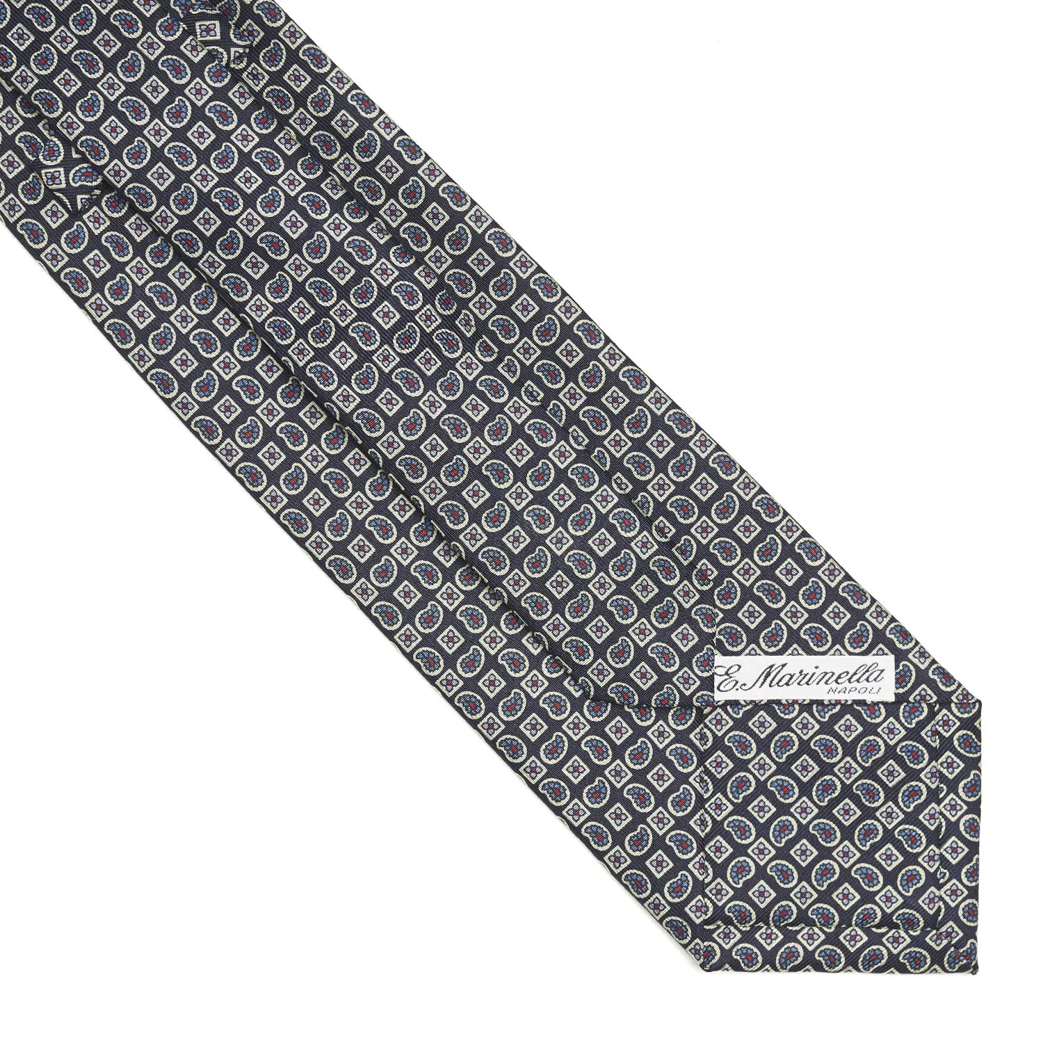 DARK BLUE EXTRA LONG SARTORIAL SILK TIE