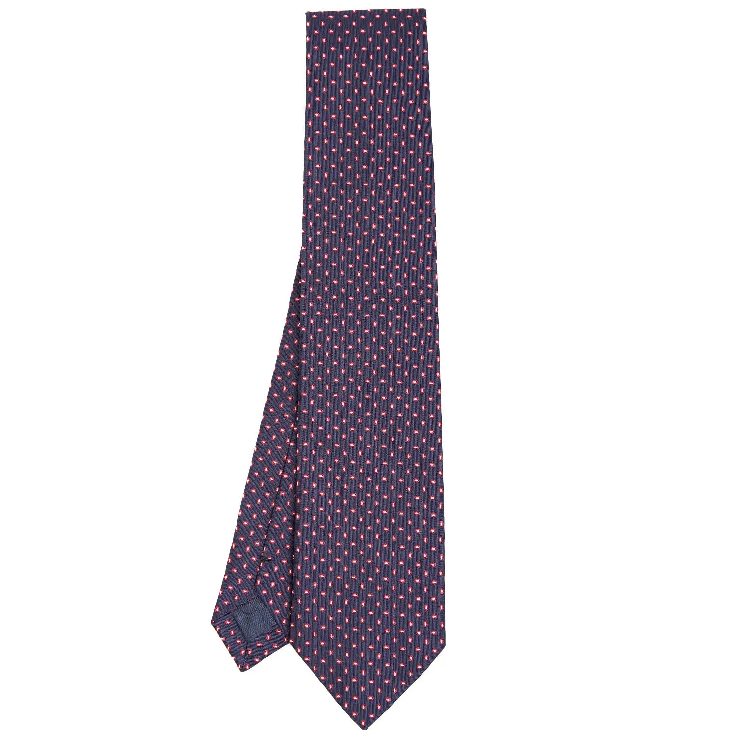 DARK BLUE SARTORIAL JACQUARD SILK TIE