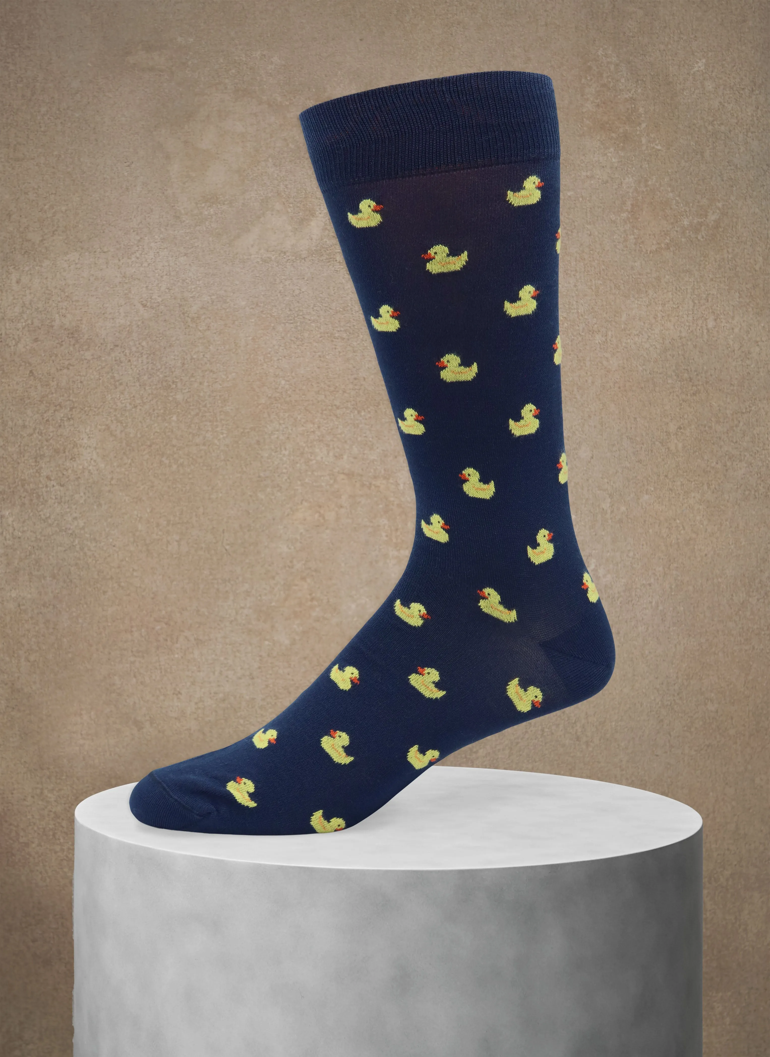 Ducks Sock in Blue