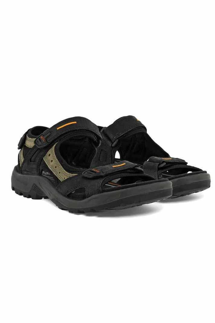 Black ECCO Offroad Mens Sports Sandal with Style and Durability