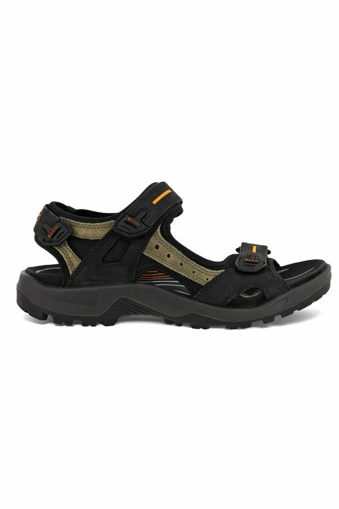 Black ECCO Offroad Mens Sports Sandal with Style and Durability