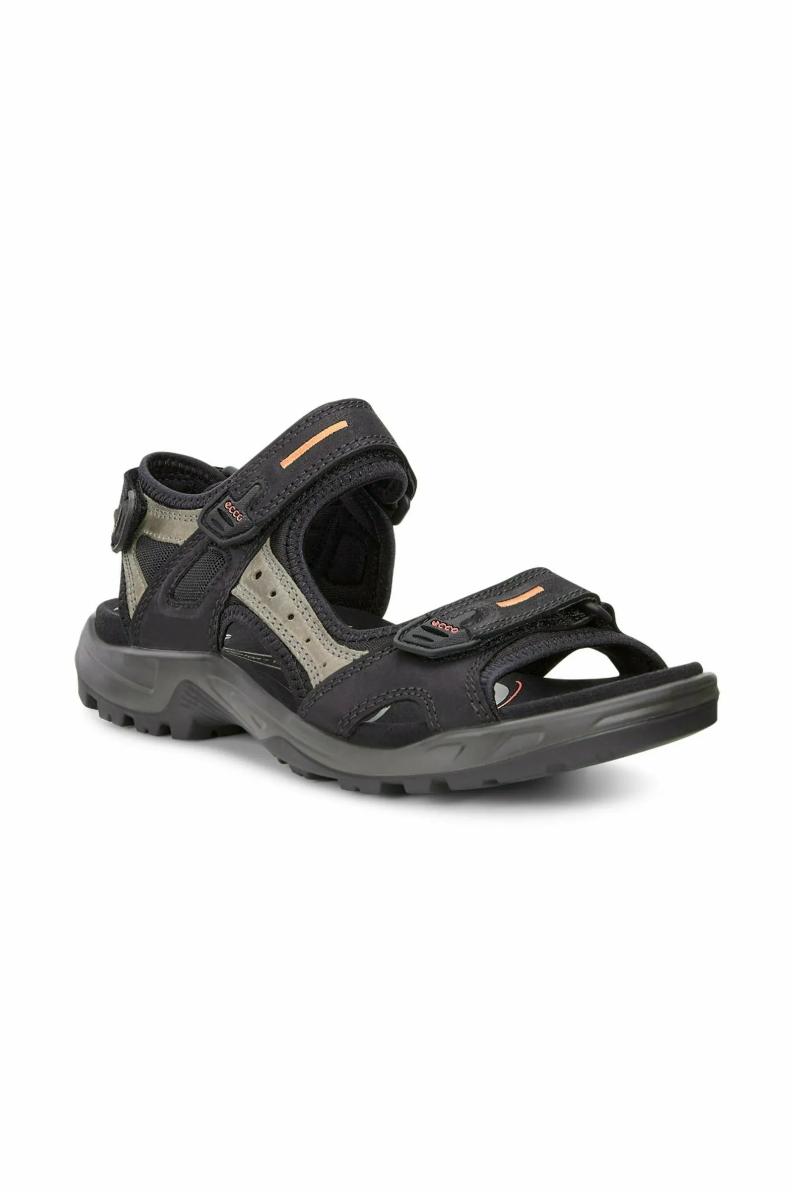 Black ECCO Offroad Mens Sports Sandal with Style and Durability