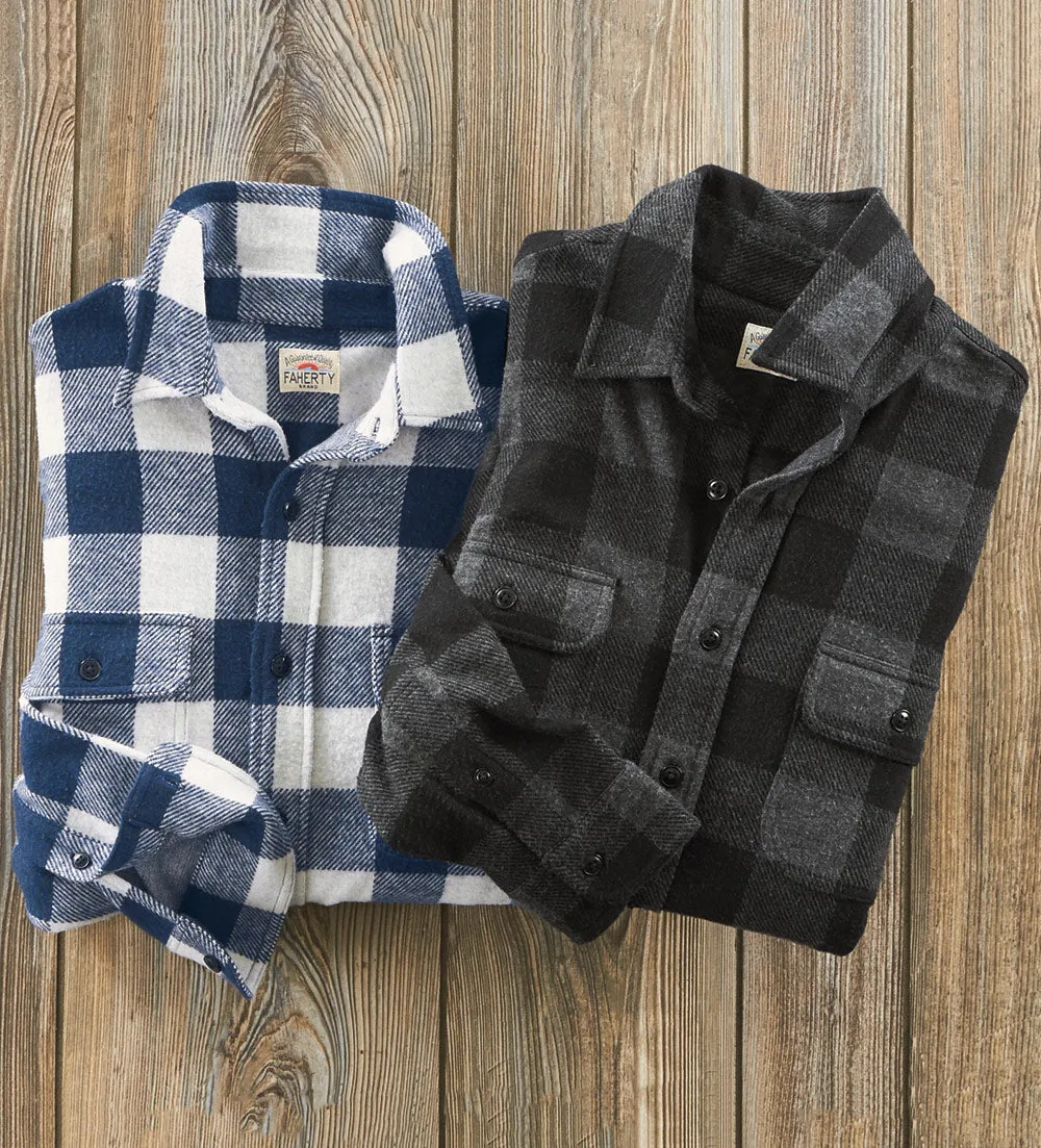 Faherty Buffalo Check Legend Sweater Shirt