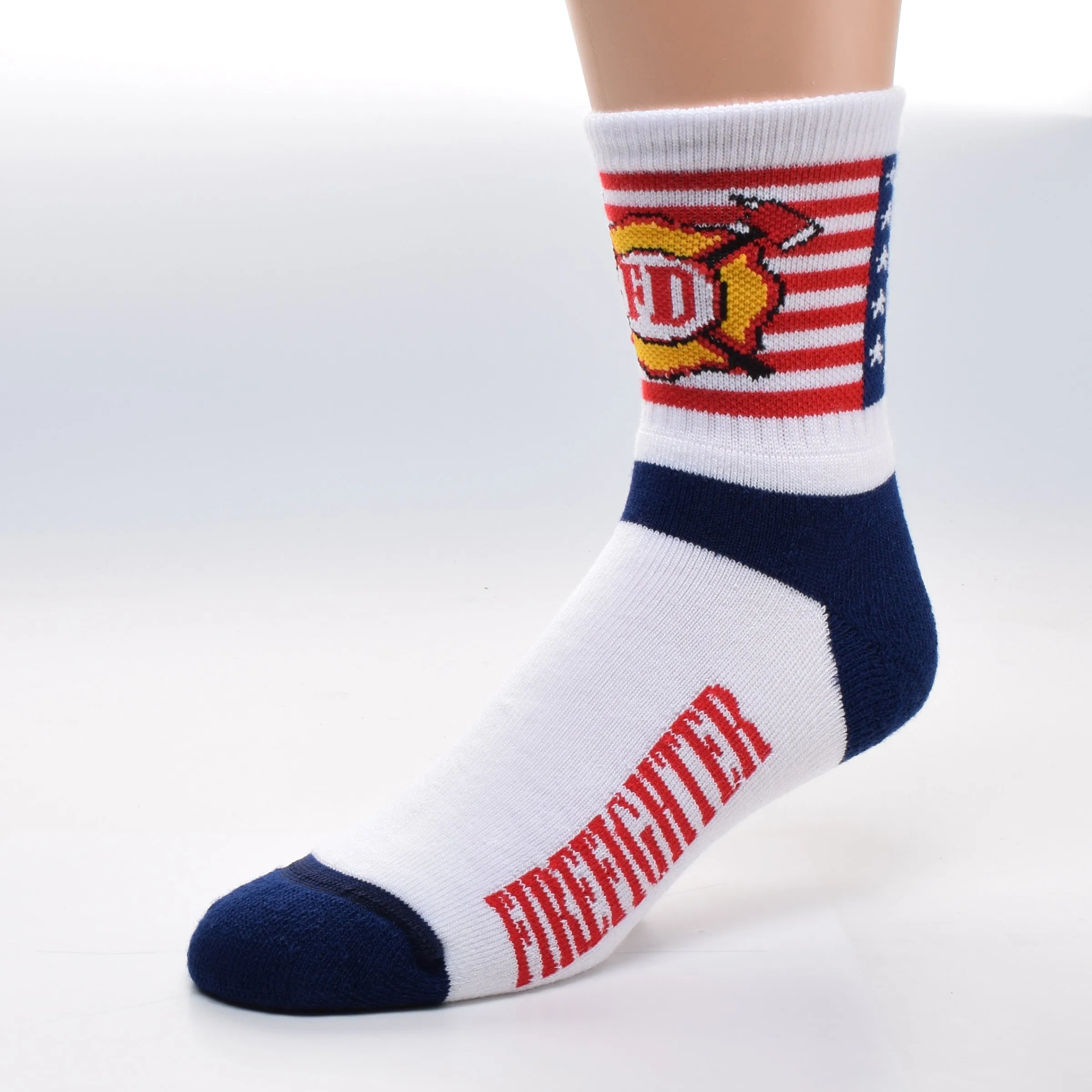 FBF Firefighter Flag Cuff Sock