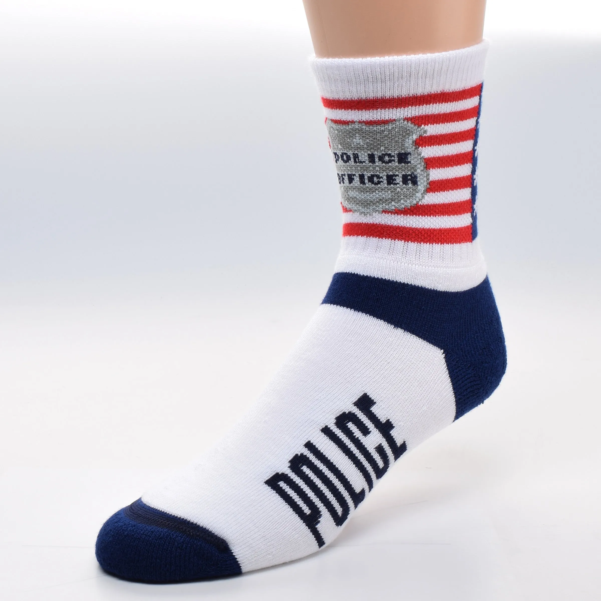 FBF Police Flag Cuff Sock