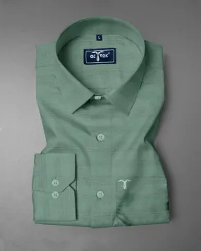 Fern Green Checked Shirt