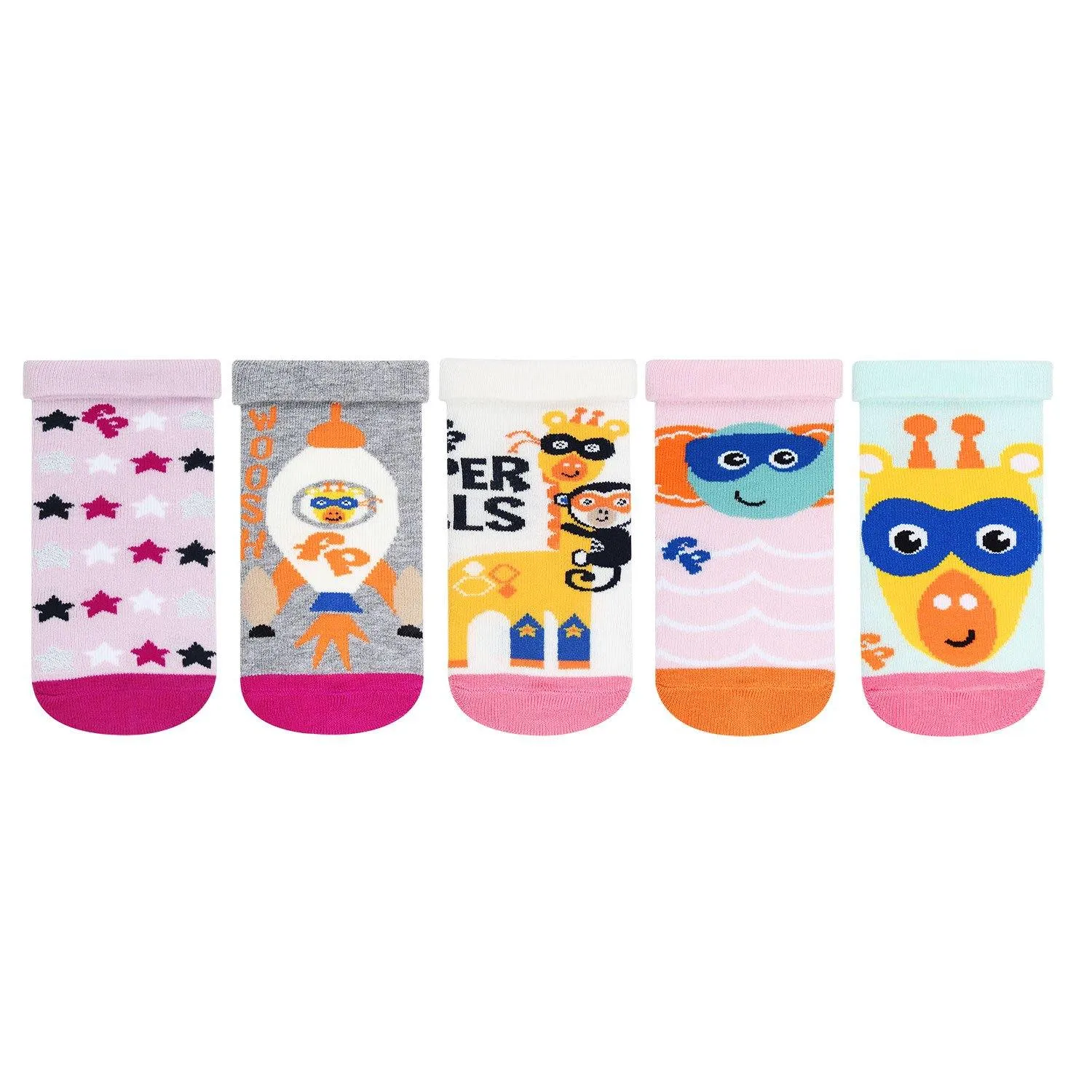 Fisher Price Socks For Newborn Pack Of 5