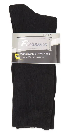 Florence Modal Mens Dress Ribbed Sock Style: 210